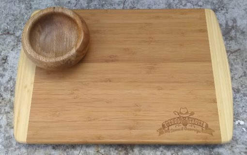 Handcrafted Cutting Board and Bowl